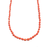 Collana In Corallo Rosso E Oro - COR005