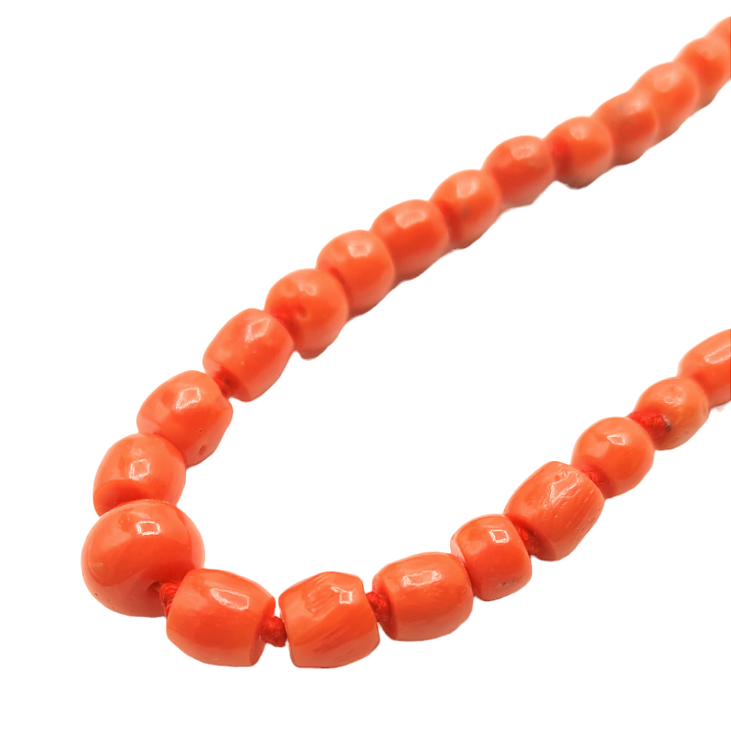 Collana In Corallo Rosso - COR012