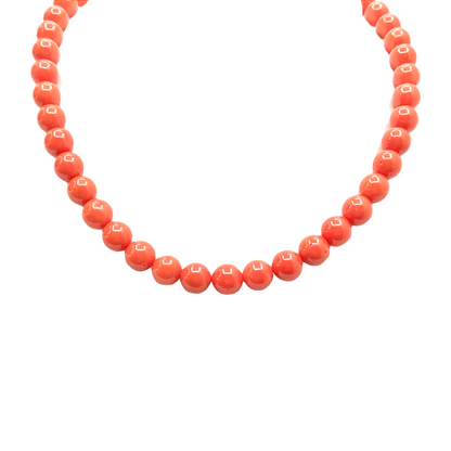 Collana In Corallo Rosso - COR015