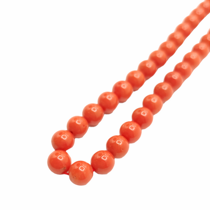 Collana In Corallo Rosso - COR015