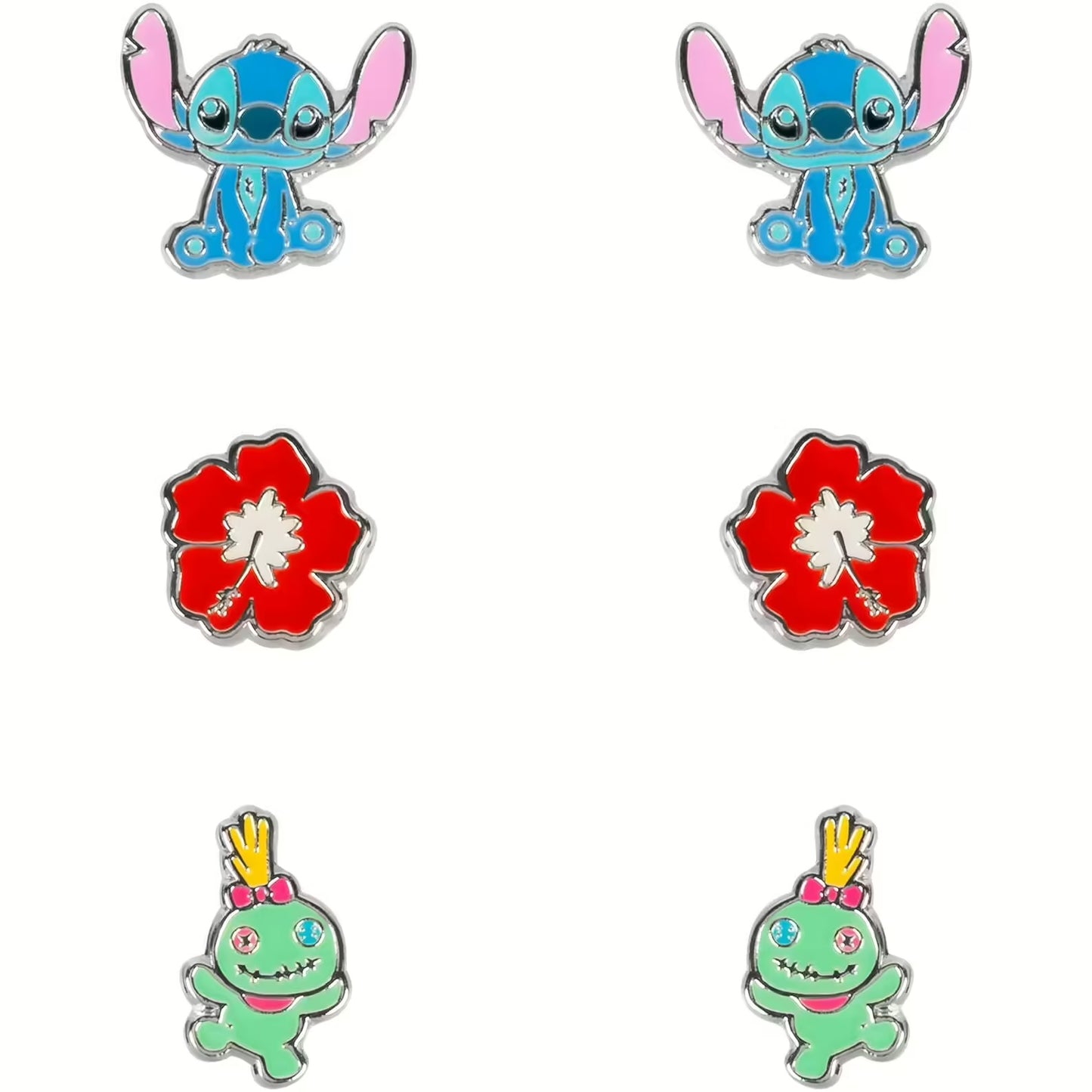 Orecchini Bambina o Donna Disney Lilo & Stitch - SF00468SL.CS
