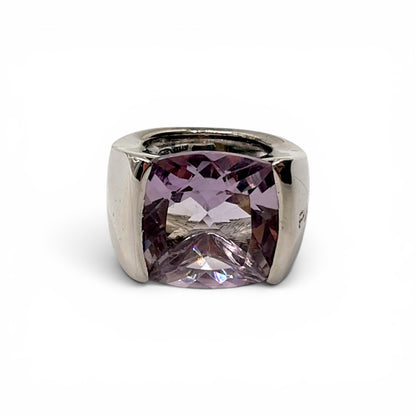 Anello Donna Argento Ametista - AA010439
