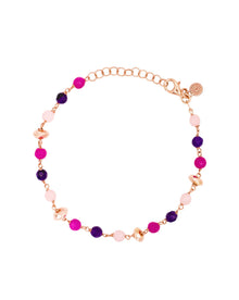 Bracciale Donna Ametista, Agata e Quarzo Alisei Gioielli - B305