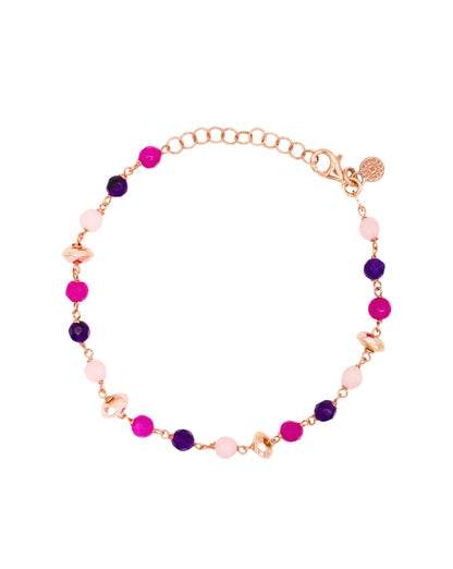 Bracciale Donna Ametista, Agata e Quarzo Alisei Gioielli - B305