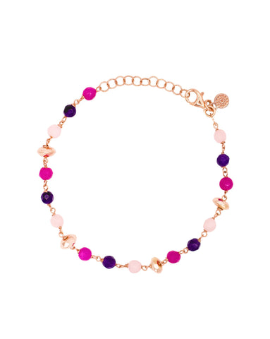 Bracciale Donna Ametista, Agata e Quarzo Alisei Gioielli - B305