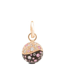 Pendente Donna Boulle Pavè Bicolore Alisei Gioielli - P268
