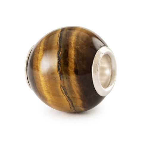 Occhio di Tigre Giallo Rotondo Trollbeads - TSTBE-00042