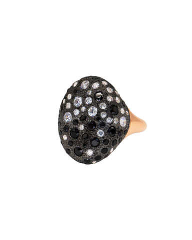 Anello Donna Pavè Scudo Ovale Alisei Gioielli - A118