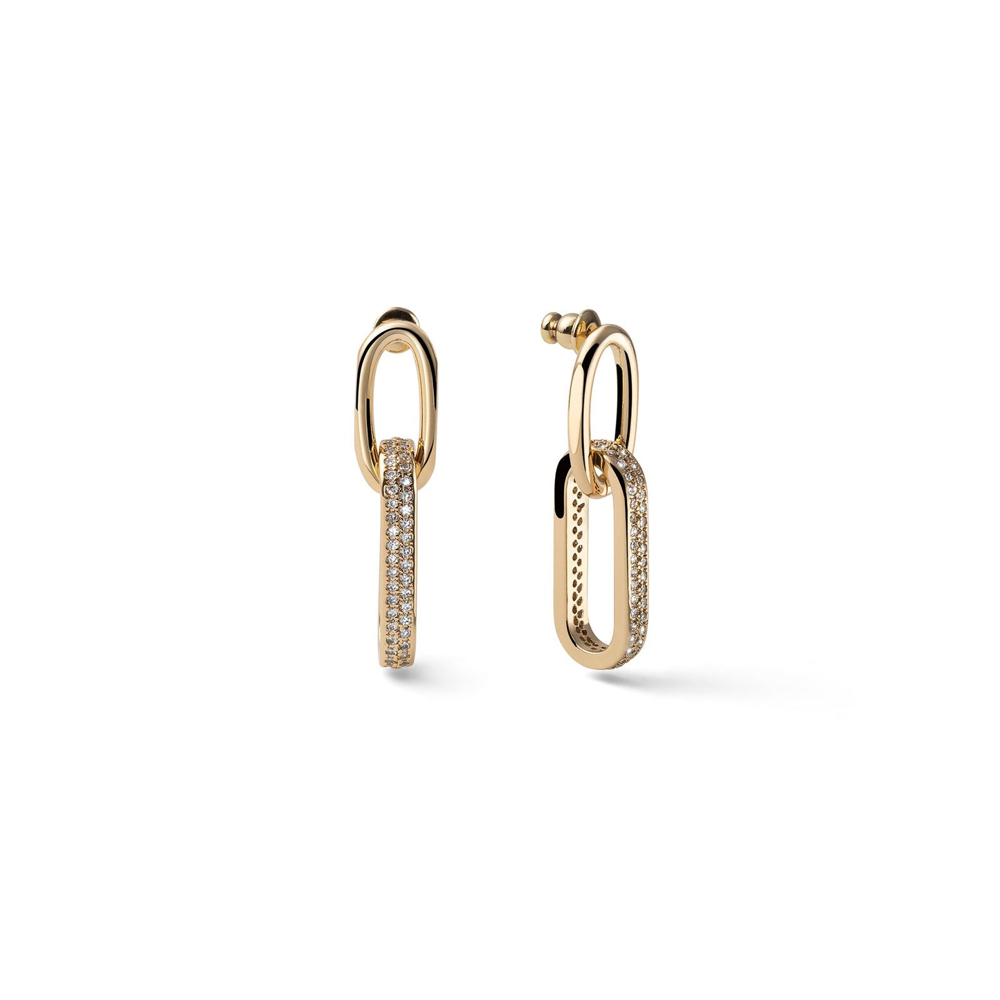Orecchini Donna catena con zirconi di Unoaerre Aria - 000EXO4778000