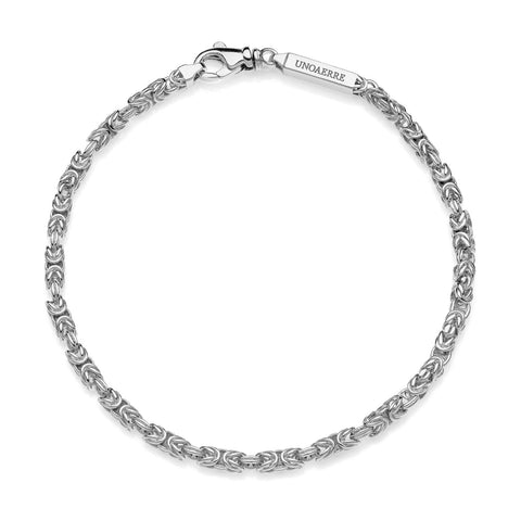 ﻿Bracciale Uomo Unoaerre Maglia Bizzantina - 700YHH1933170 -