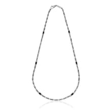 Collana Uomo Unoaerre Catena Bizzantina e Smalto - 700YHH1943070 -