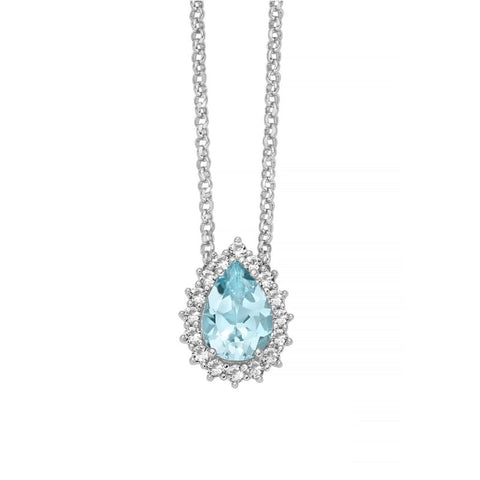 Collana Donna Miluna Goccia Gemma del Cielo - CLD4836