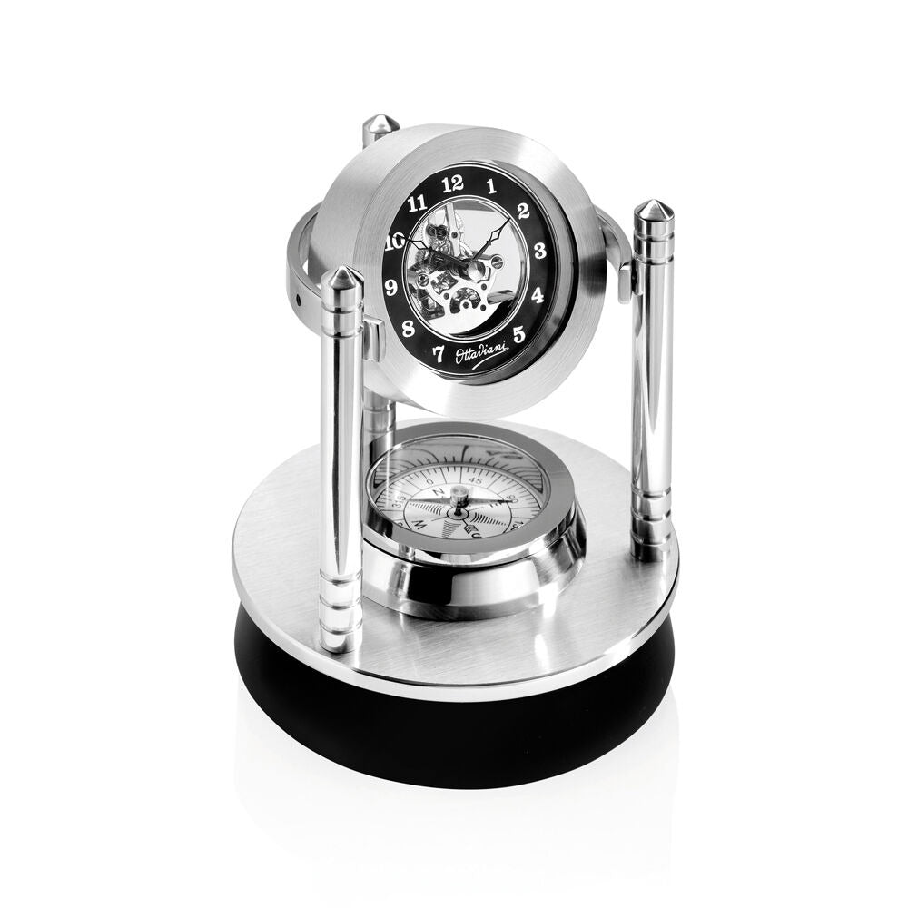 Orologio da Tavolo Ottaviani Movimento a Vista e Bussola - 29782