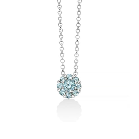 Collana Donna Miluna Fiore Piccolo Gemma del Cielo - CLD4794