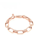 Bracciale Donna Losanghe Maxi Pavè Alisei Gioielli - B225