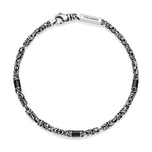 Bracciale Uomo Unoaerre Catena Bizzantina e Smalto - 700YHH1943170 -