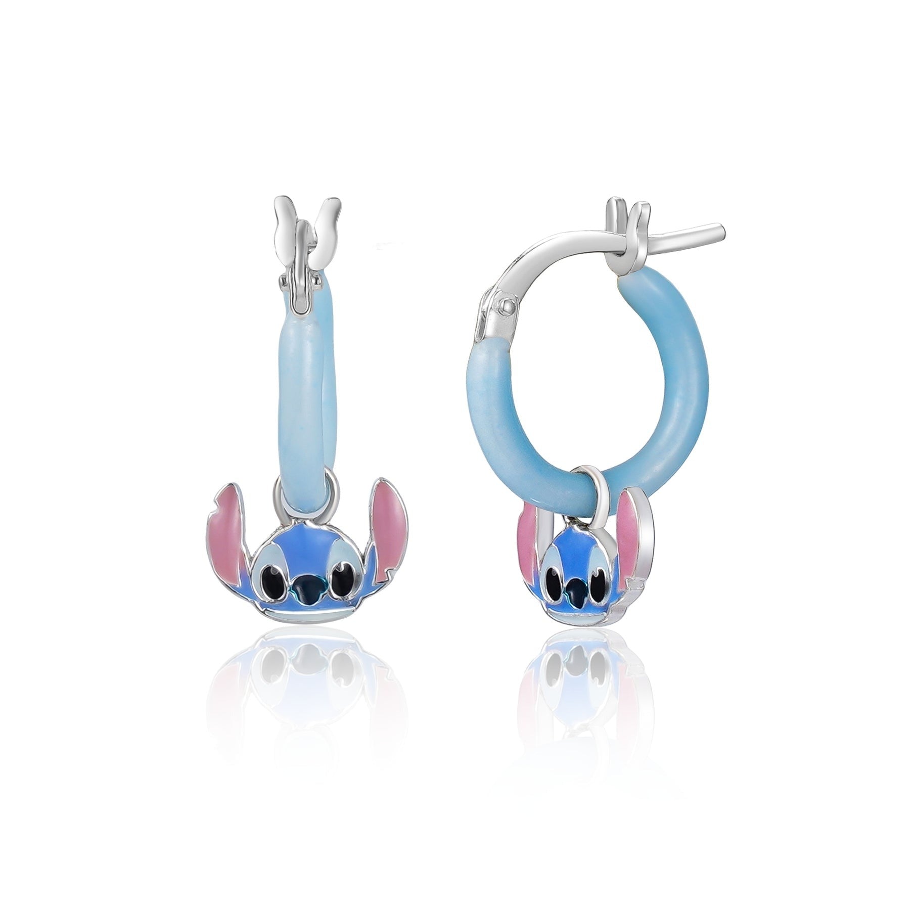Orecchini A Cerchio Bambina E Donna In Argento 925 Con Cristalli - Koala, Bradipo, Delfino, Libellula - Gioielli Animalier Per Ragazze