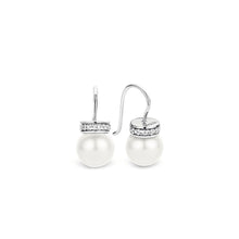 Orecchini a Monachella con Perle e Zirconi Ti Sento Milano - 7528PW