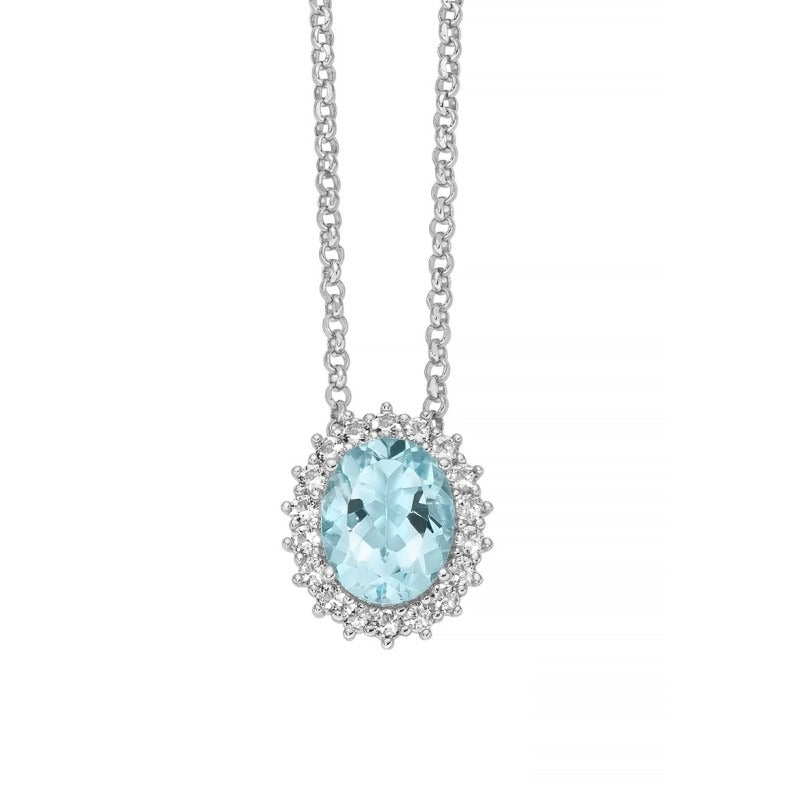 Collana Donna Miluna Ovale Gemma del Cielo - CLD4832