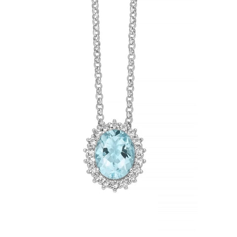 Collana Donna Miluna Ovale Gemma del Cielo - CLD4832