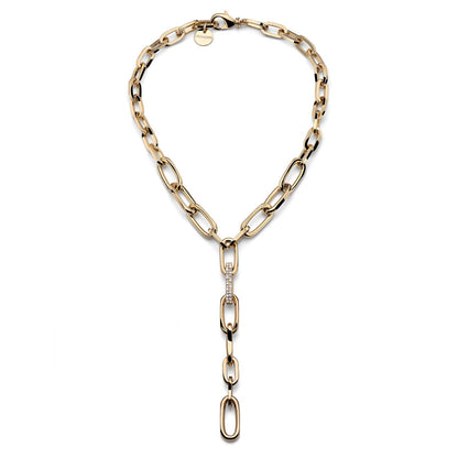 Collana Donna Catena con Zirconi Unoaerre - 000EXH5734000