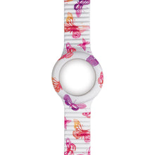 Cinturino Hip Hop in silicone Animal Addicted Farfalle - HBU1058