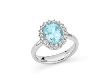 Anello Donna Miluna Ovale Gemma del Cielo - LID3888