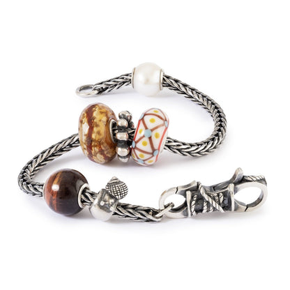 Occhio di Tigre Rosso Rotondo Trollbeads - TSTBE-00044