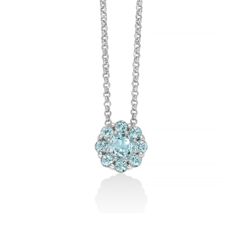 Collana Donna Miluna Fiore Gemma del Cielo - CLD4796