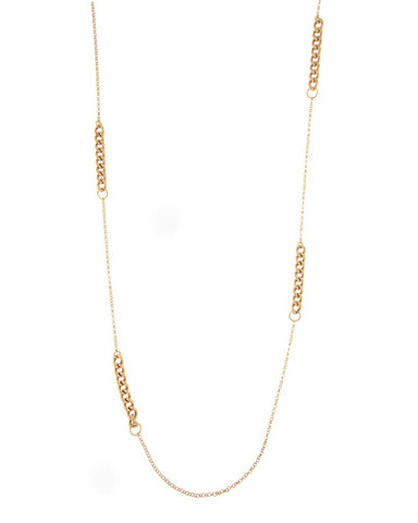 Collana Lunga Donna Groumette Alternata Alisei Gioielli - C157