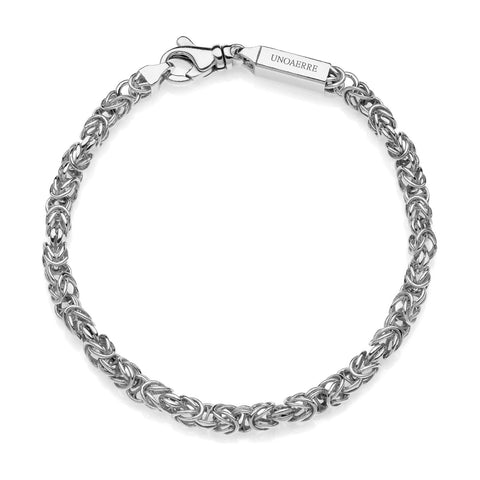 Bracciale Uomo Unoaerre Maglia Bizzantina - 700YHH1923170 -