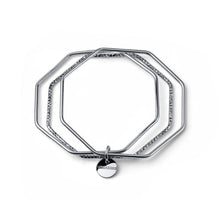 Bracciale Donna 3 Bangle Ottagonali Unoaerre - 000EXB5430000