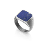 Anello Uomo Unoaerre Quadrato con Pietra - 700YAF2160400 -