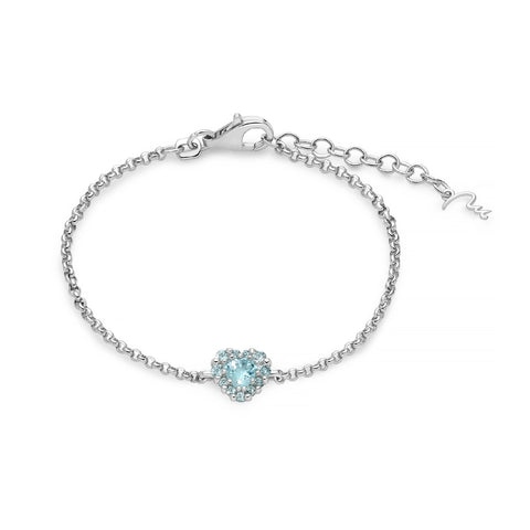 Bracciale Donna Miluna Cuore Gemma del Cielo - BRD999