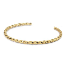 Bangle a Spirale Placato Oro Trollbeads - TGPBA-00007