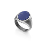 Anello Uomo Unoaerre Chevalier Ovale con Pietra - 700YAF2140200 -