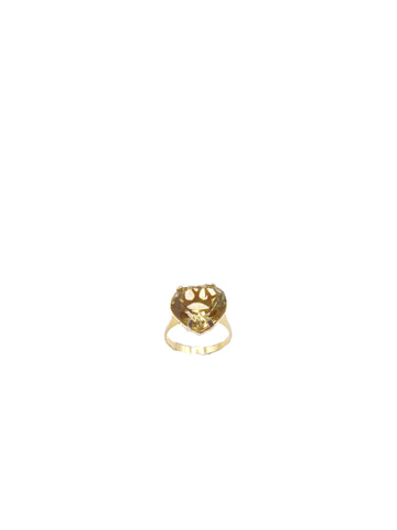 Anello Da Donna In Argento E Cristallo Fumè - 409