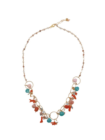 Collana Con Pendenti Ishwara  - SS0562GR/CO
