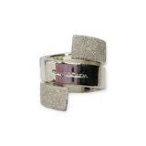 Anello Donna Spirale Diamantata in Argento - AA010078