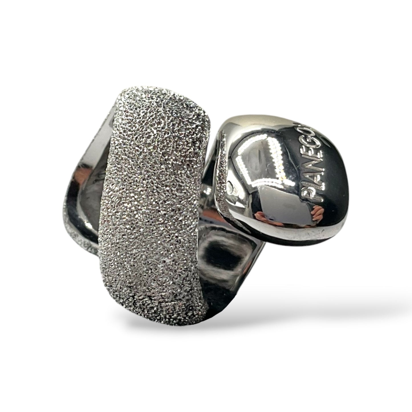 Anello Donna Argento Lucido Satinato Spirale - AA010041