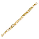 Bracciale Donna Unoaerre Catena Navette in bronzo dorato lucido - 016EXB0024000