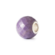 Giada Viola Rotonda Sfaccettata Trollbeads - TSTBE-00046