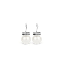 Orecchini a Monachella con Perle e Zirconi Ti Sento Milano - 7528PW