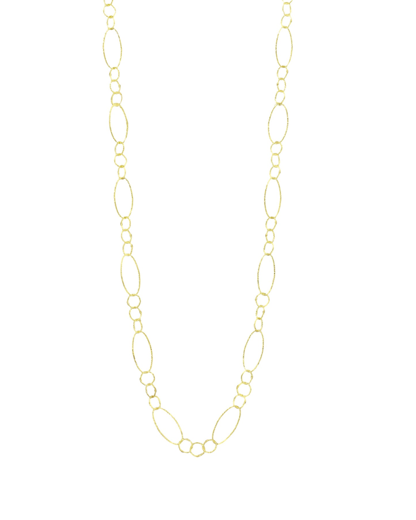 Collana Donna Ovali e Tondi Filo Diamantato Alisei Gioielli - C464