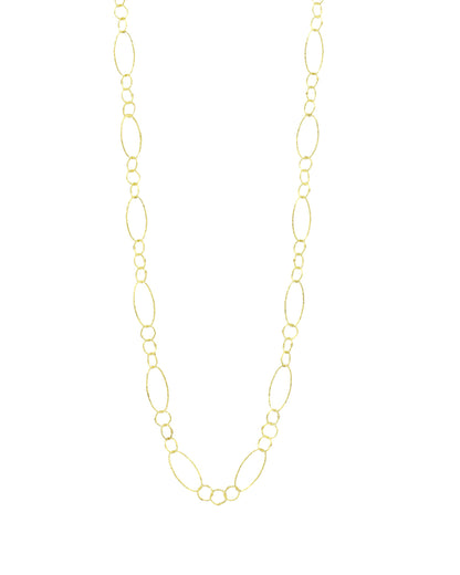 Collana Donna Ovali e Tondi Filo Diamantato Alisei Gioielli - C464