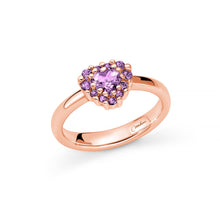 Anello Donna Miluna Cuore Gemma del Cielo - LID3860