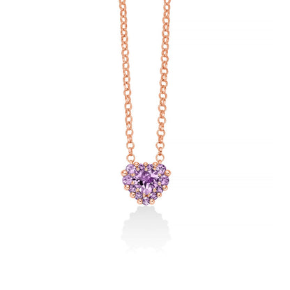 Collana Donna Miluna Cuore Gemma del Cielo - CLD4802