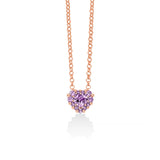 Collana Donna Miluna Cuore Gemma del Cielo - CLD4802