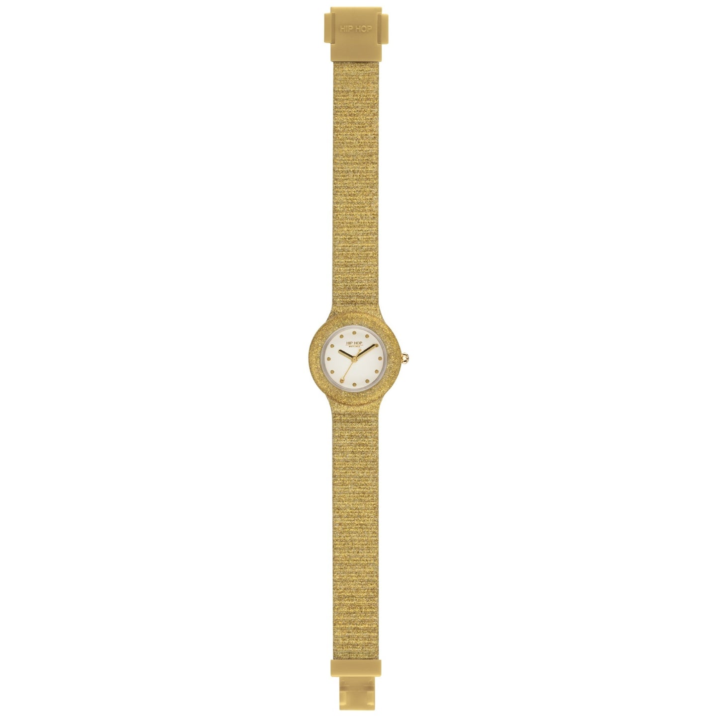 Orologio Donna Hip Hop Sparkling Gold - HWU0968