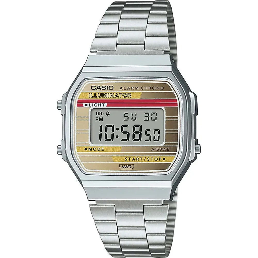 Orologio Unisex Casio Vintage Illuminator - A168WA-1YES